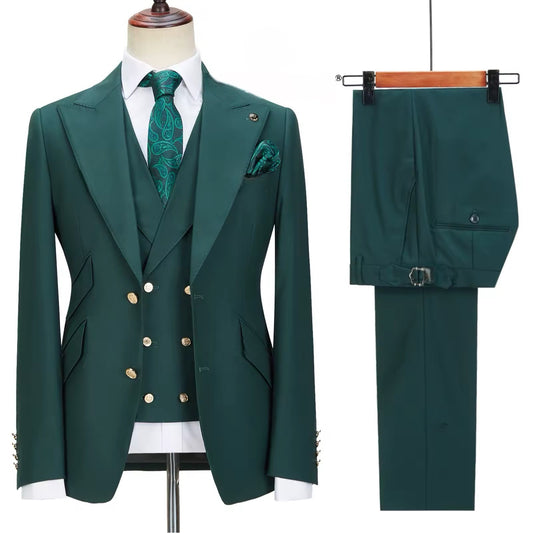New Men Suits Slim Fit 3 Pieces