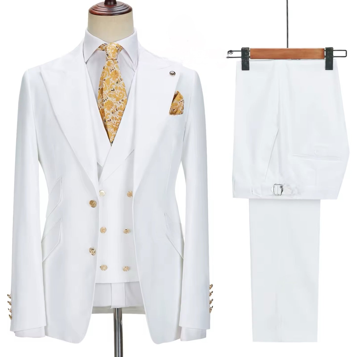 New Men Suits Slim Fit 3 Pieces