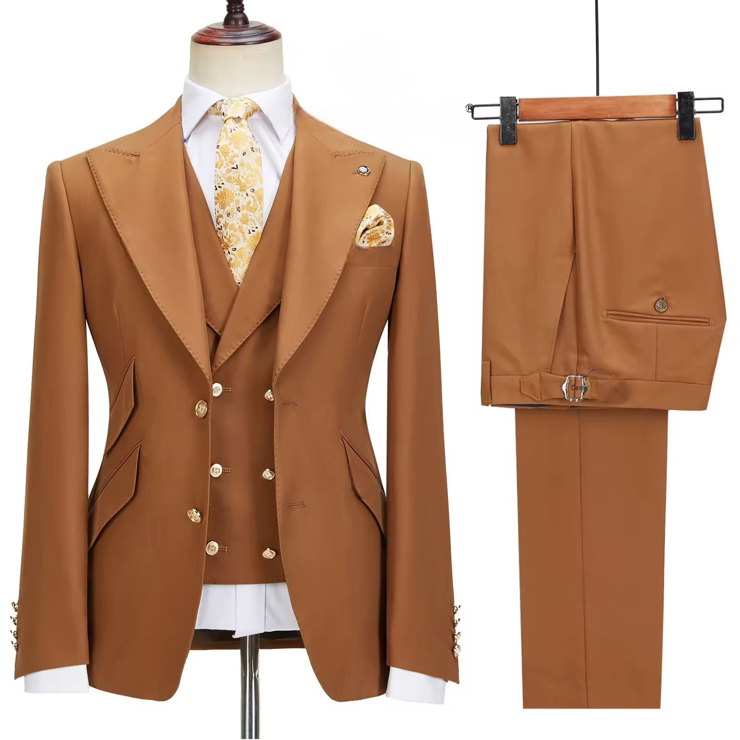 New Men Suits Slim Fit 3 Pieces