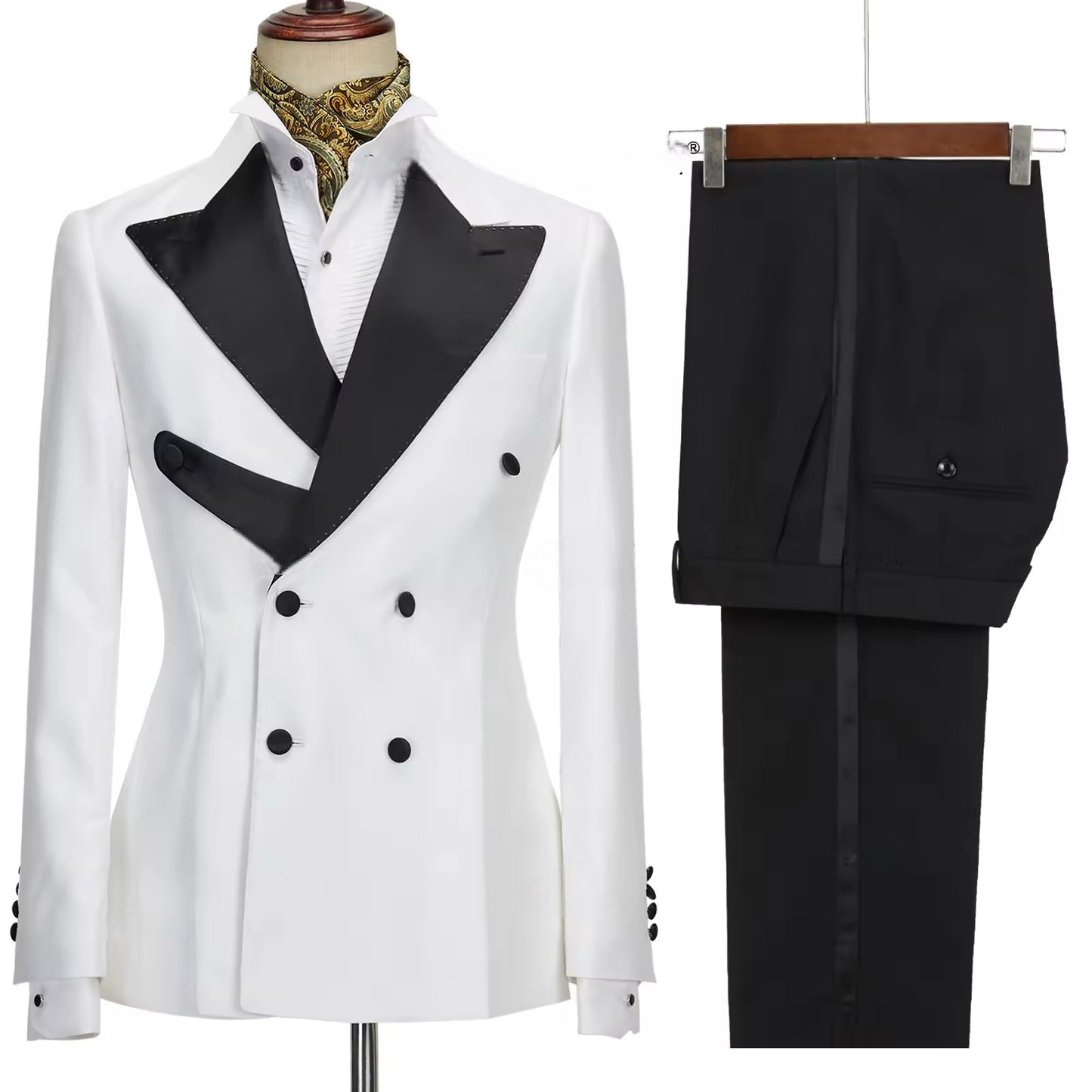 Tuxedo Suits for Men Double-Breasted