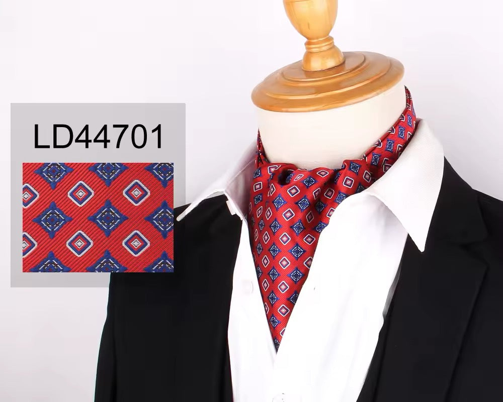 Jacquard Floral Paisley Men Cashew Tie