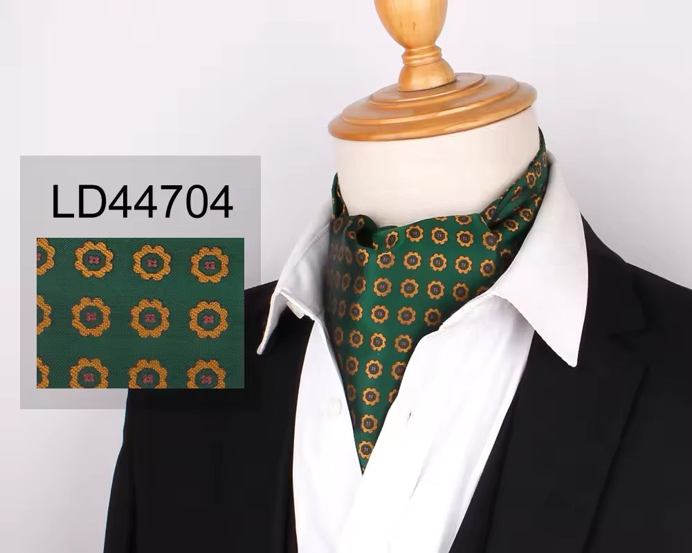 Jacquard Floral Paisley Men Cashew Tie