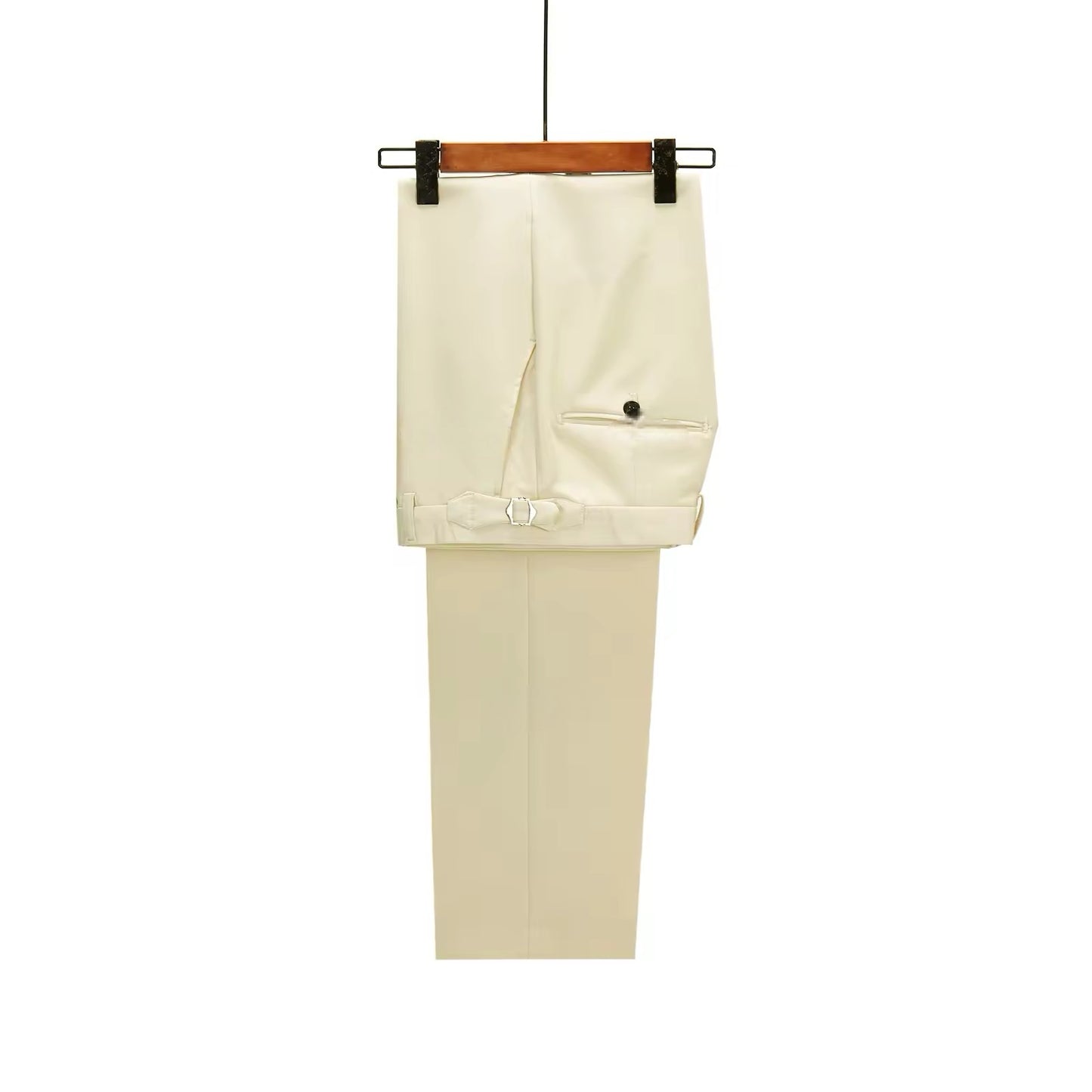 2023 New Coat Design Beige Suits for Men Right Side Button