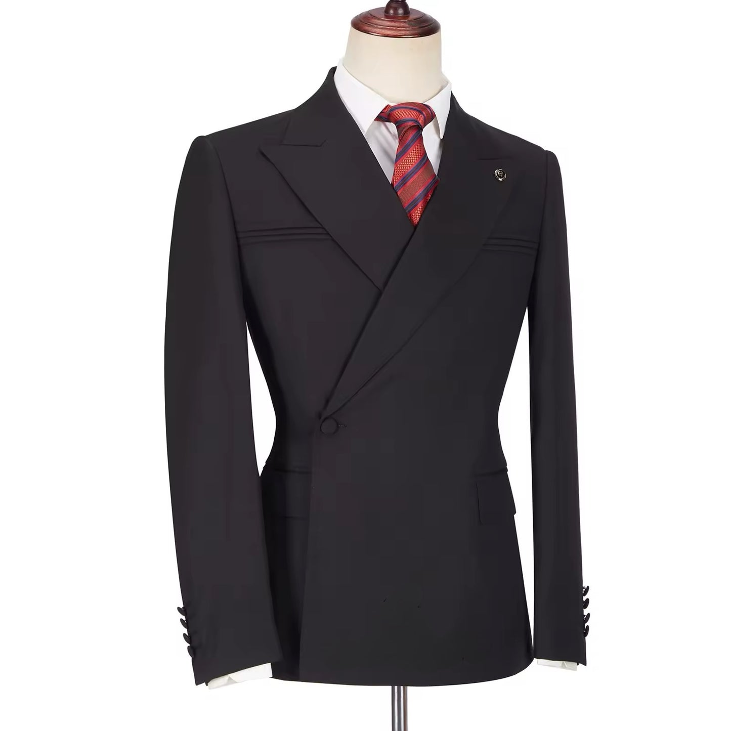 Men's Suits One Button Double Breasted Tailor-Made