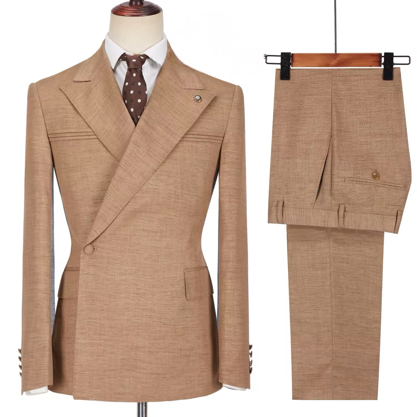 Men's Suits One Button Double Breasted Tailor-Made Blazers