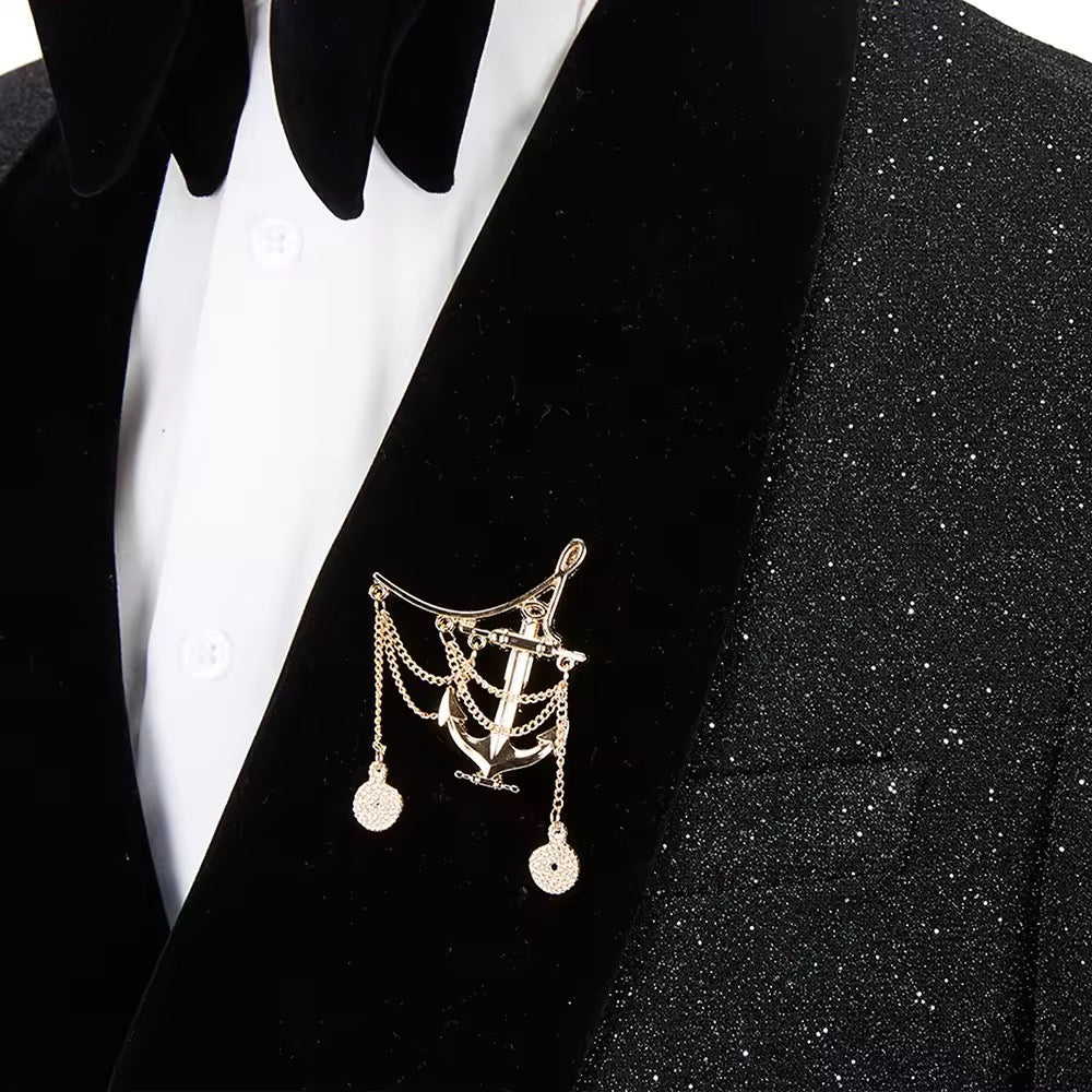 New Men Suit Tuxedo 2 Pieces Double Breasted