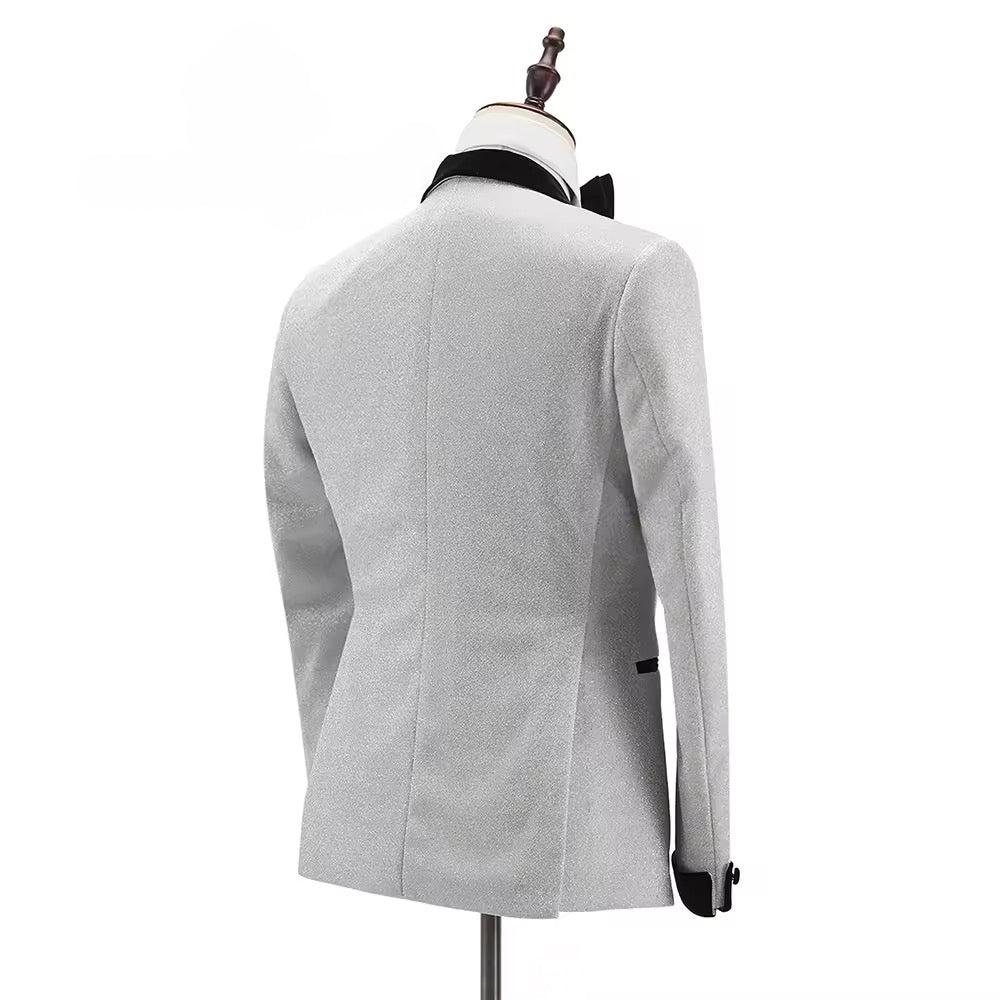 New Men Suit Tuxedo 2 Pieces Double Breasted