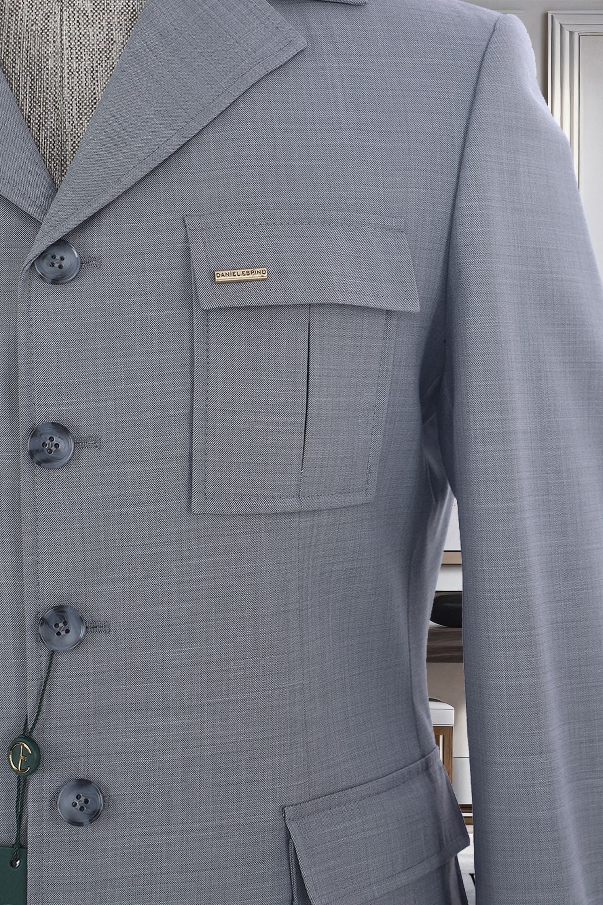 2025 New Safari Men Suits Tailor-Made Formal Casual Business