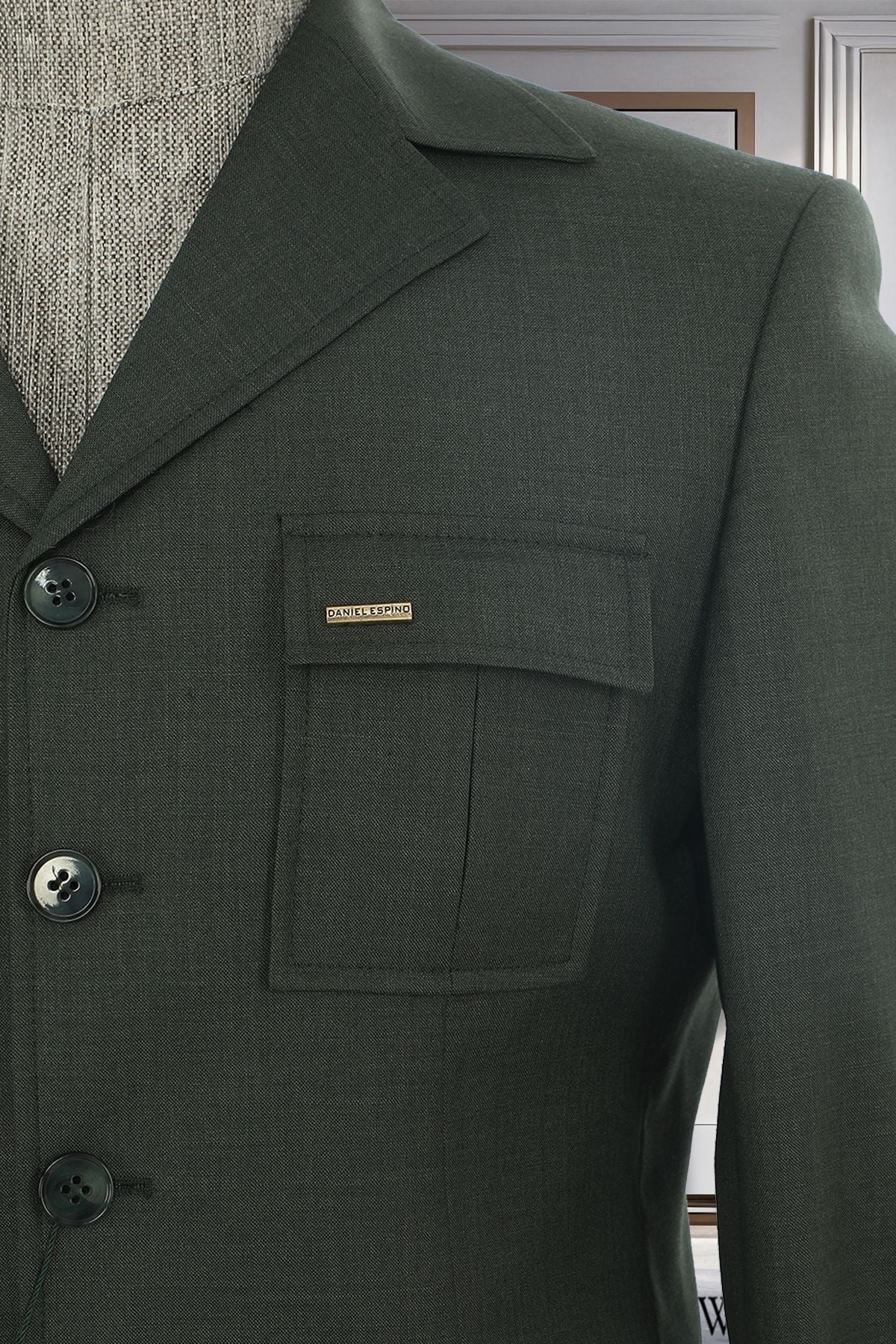 2025 New Safari Men Suits Tailor-Made Formal Casual Business