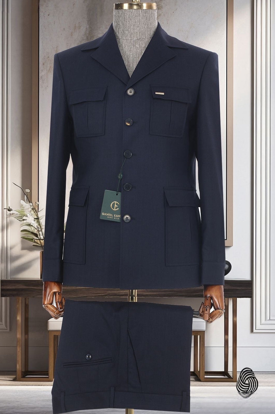 2025 New Safari Men Suits Tailor-Made Formal Casual Business